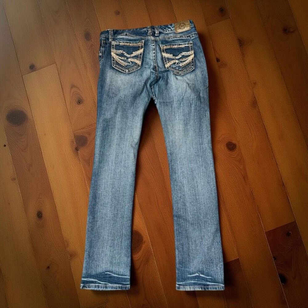 Maurices Low Rise Jeans Size 7/8 Regular 30x30 #219